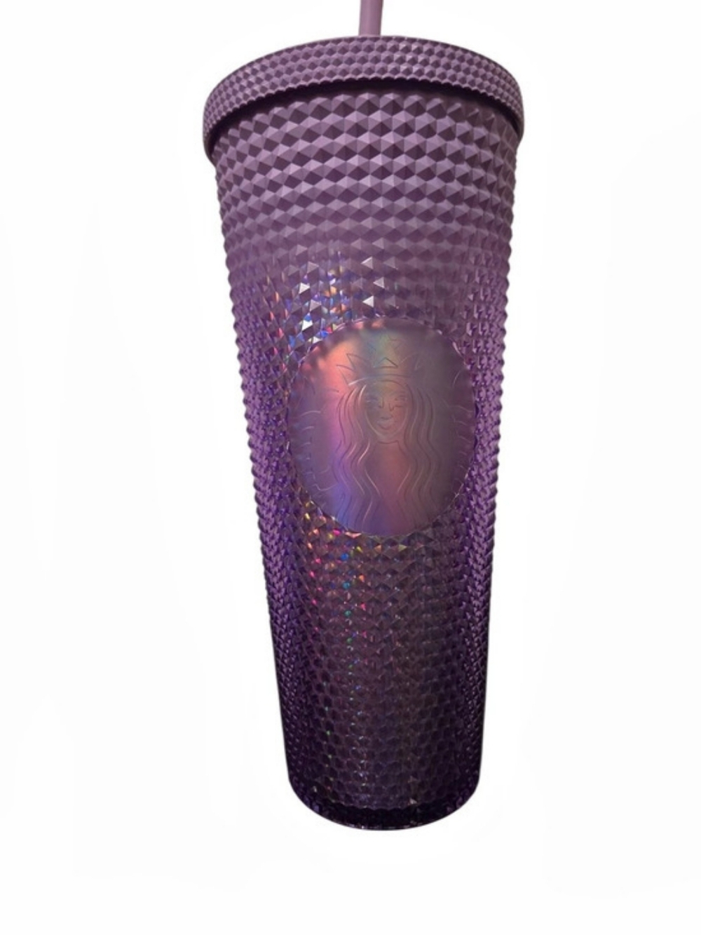 Starbucks Purple Iridescent Studded Venti Cold Cup Tumbler